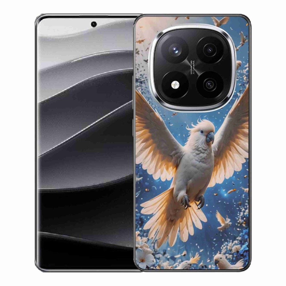 Gélový kryt mmCase na Xiaomi Redmi Note 14 Pro+ 5G - papagáj kakadu