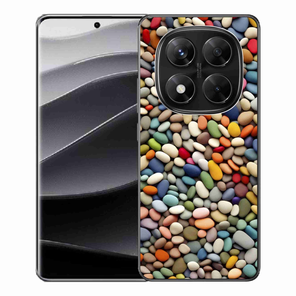 Gélový kryt mmCase na Xiaomi Redmi Note 14 Pre 5G/Poco X7 5G - farebné kamienky 2