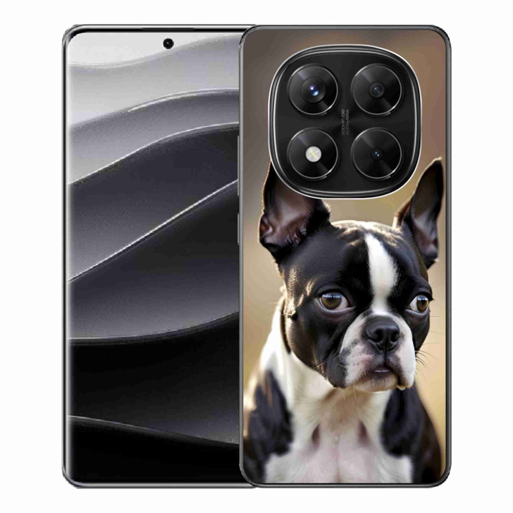 Gélový kryt mmCase na Xiaomi Redmi Note 14 Pre 5G/Poco X7 5G - bostonský teriér