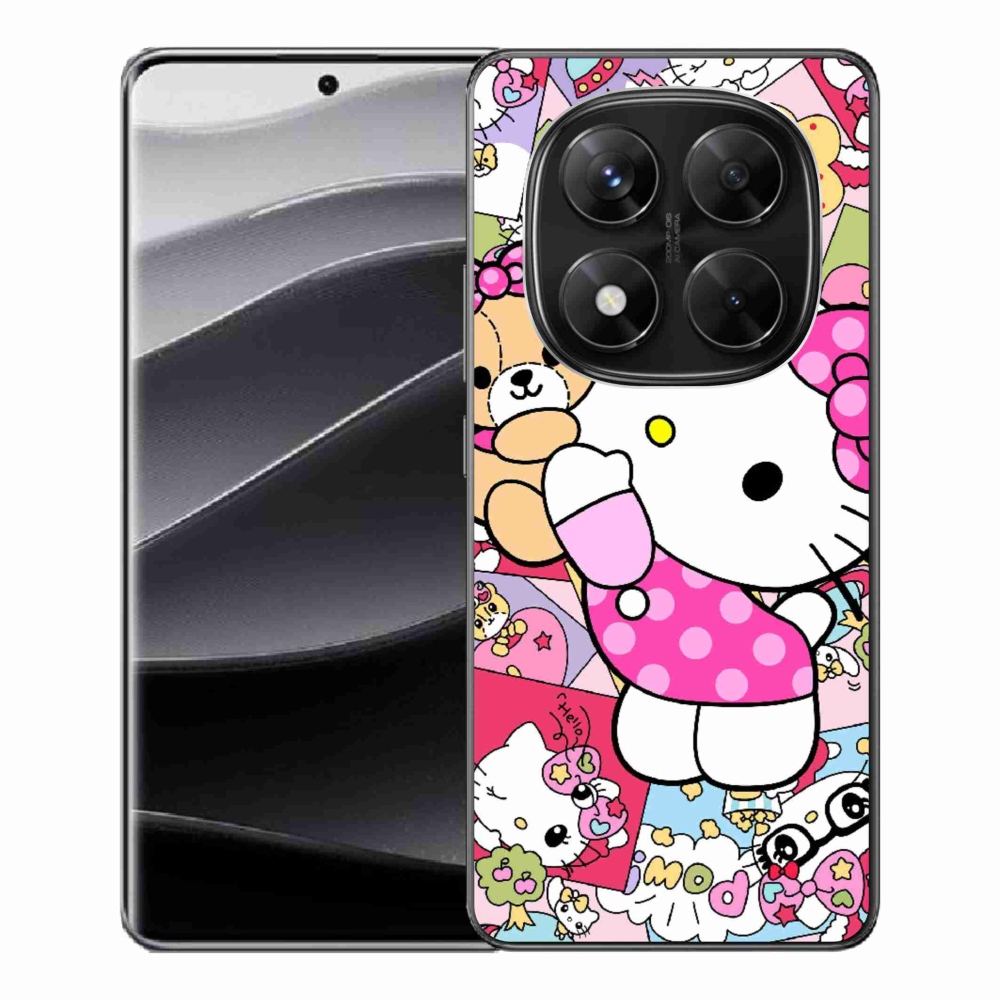 Gélový kryt mmCase na Xiaomi Redmi Note 14 Pre 5G/Poco X7 5G - cute kitty
