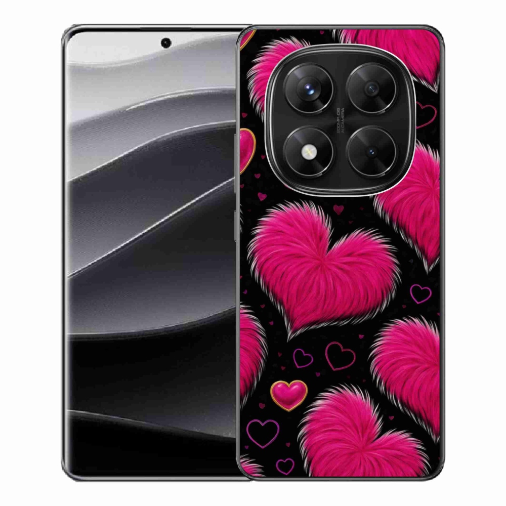 Gélový kryt mmCase na Xiaomi Redmi Note 14 Pre 5G/Poco X7 5G - hebké srdce