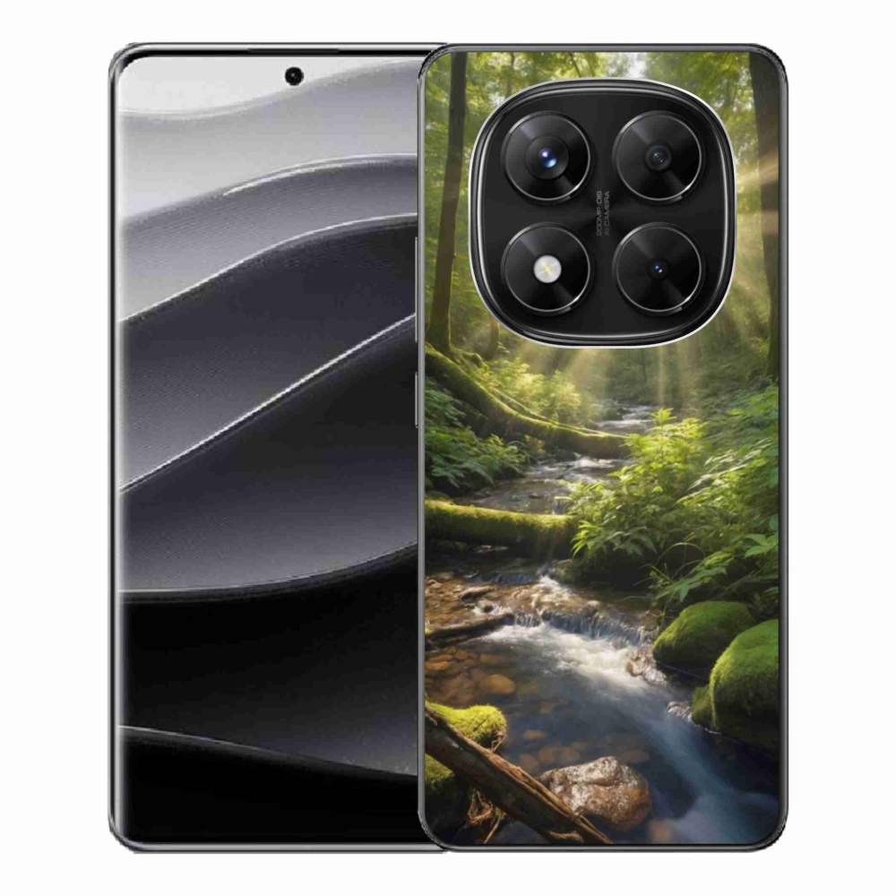 Gélový kryt mmCase na Xiaomi Redmi Note 14 Pre 5G/Poco X7 5G - hlbina lesa