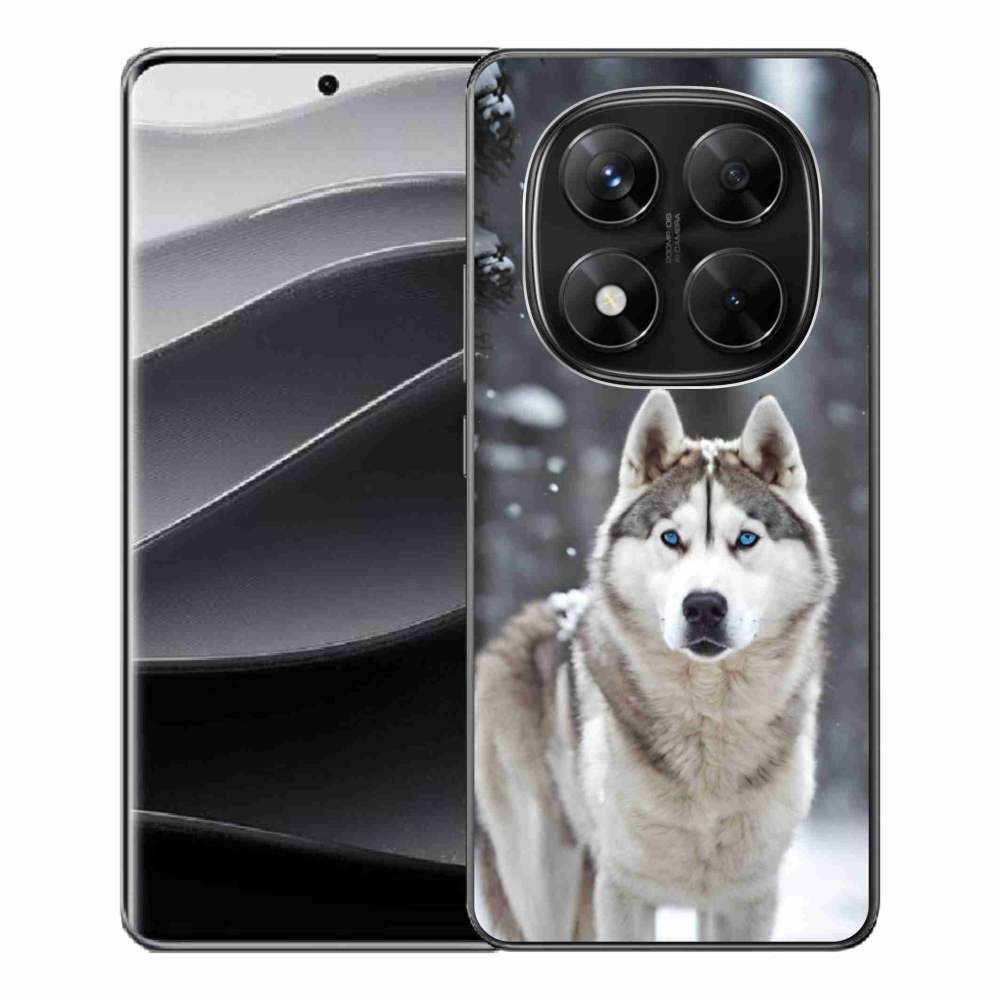 Gélový kryt mmCase na Xiaomi Redmi Note 14 Pre 5G/Poco X7 5G - husky 2