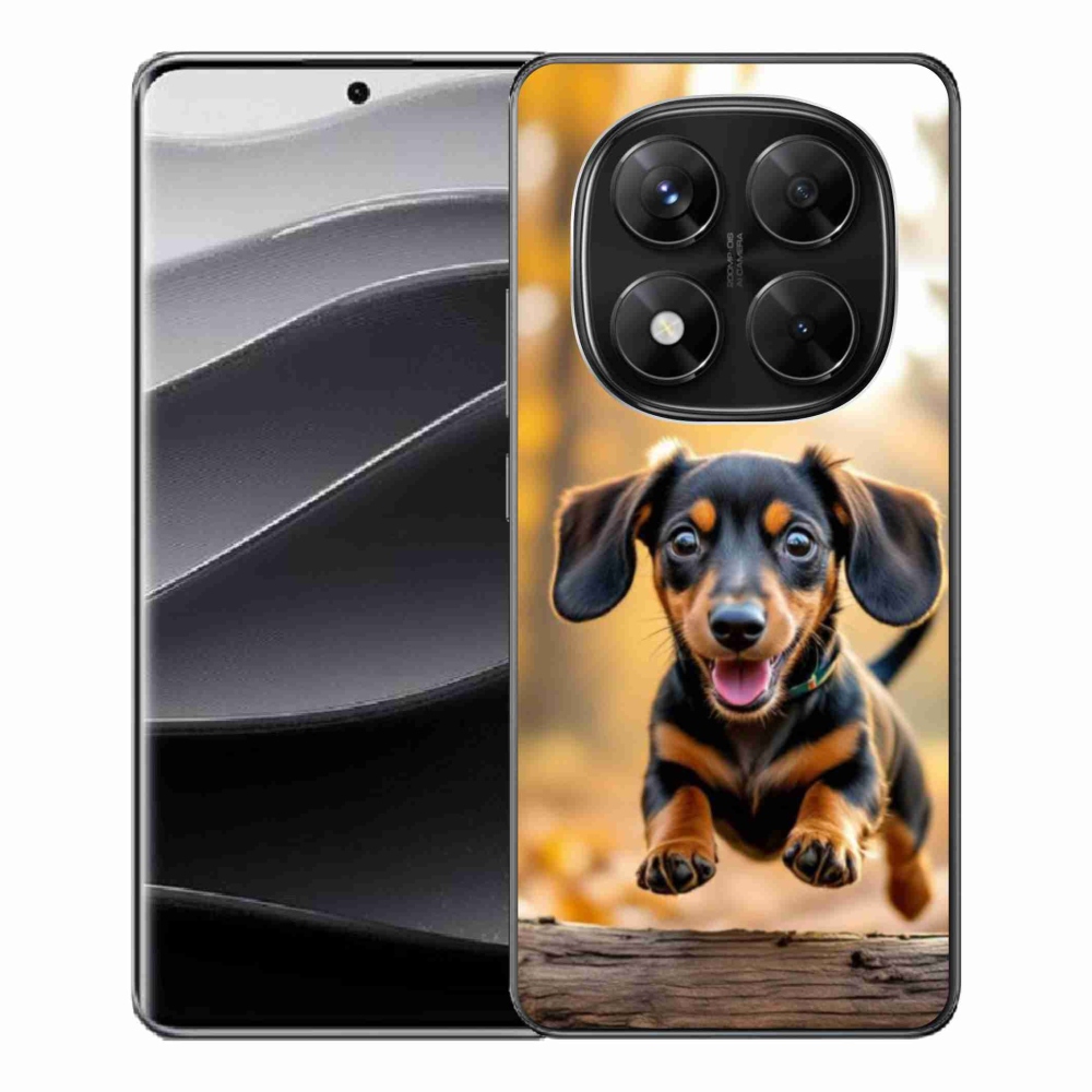 Gélový kryt mmCase na Xiaomi Redmi Note 14 Pre 5G/Poco X7 5G - jazvečík 2