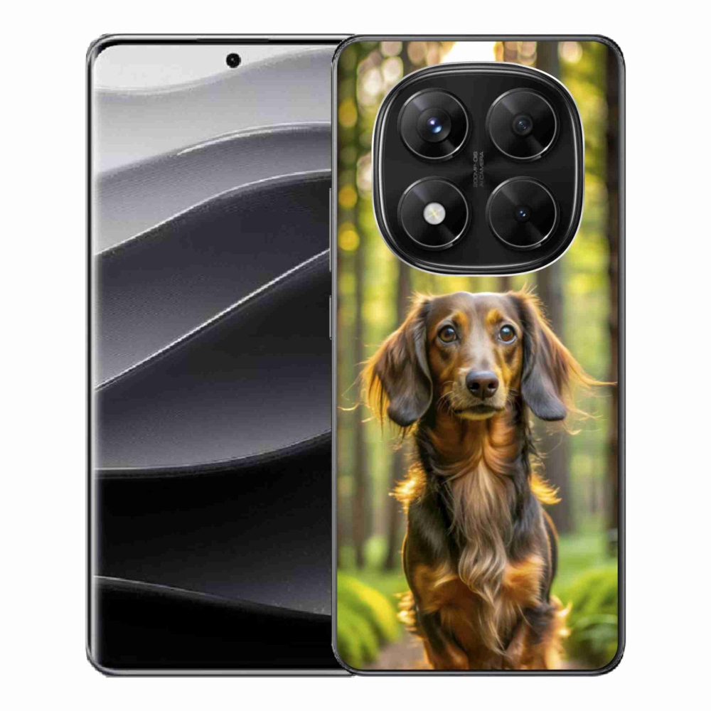 Gélový kryt mmCase na Xiaomi Redmi Note 14 Pre 5G/Poco X7 5G - jazvečík 4