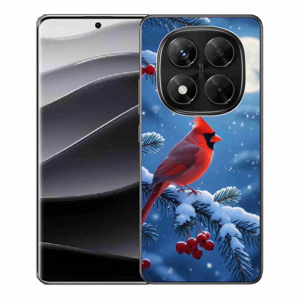 Gélový kryt mmCase na Xiaomi Redmi Note 14 Pre 5G/Poco X7 5G - kardinál červený
