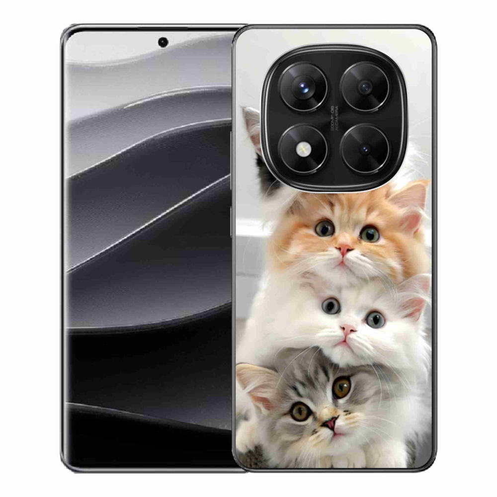Gélový kryt mmCase na Xiaomi Redmi Note 14 Pre 5G/Poco X7 5G - mačacia partia