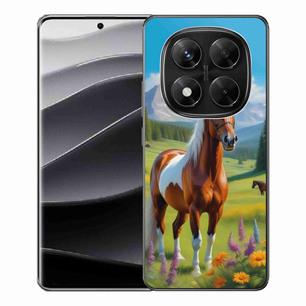 Gélový kryt mmCase na Xiaomi Redmi Note 14 Pre 5G/Poco X7 5G - kôň na lúke