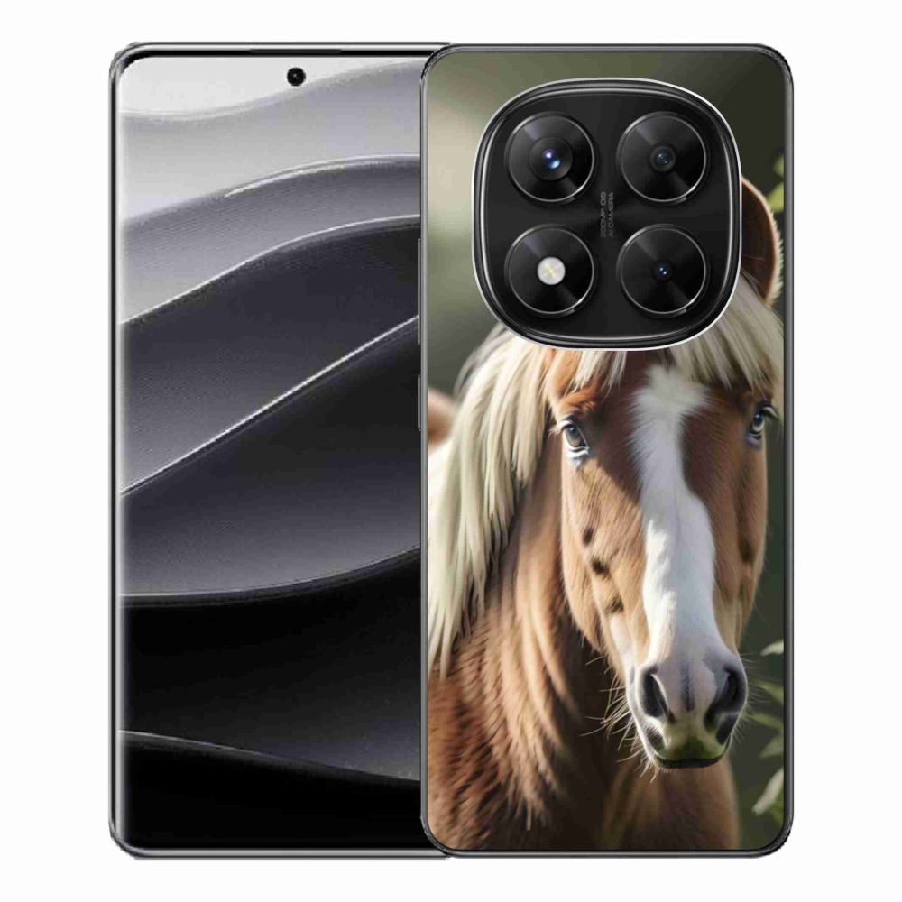 Gélový kryt mmCase na Xiaomi Redmi Note 14 Pre 5G/Poco X7 5G - kôň so svetlou hrivou