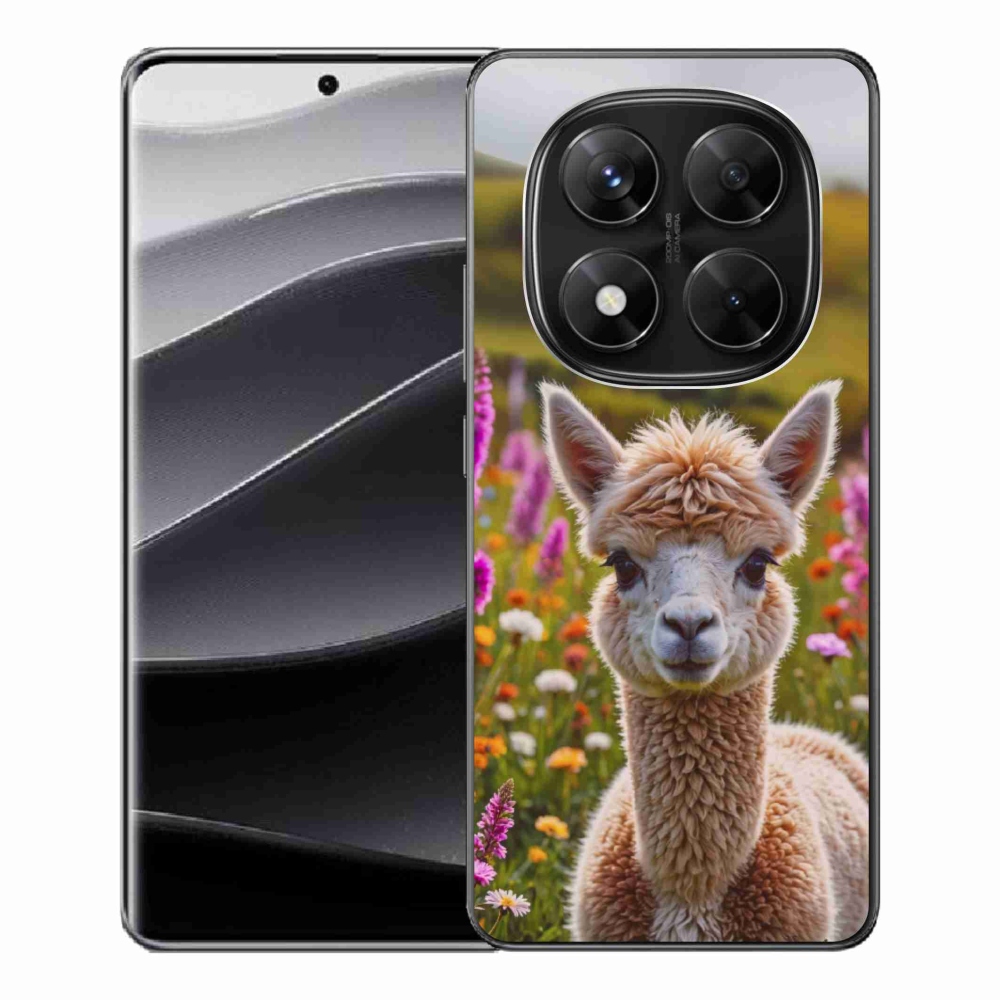Gélový kryt mmCase na Xiaomi Redmi Note 14 Pre 5G/Poco X7 5G - lama na lúke