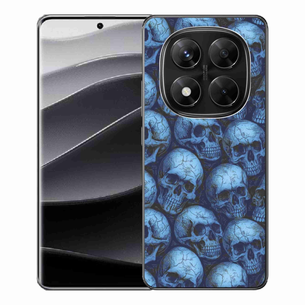 Gélový kryt mmCase na Xiaomi Redmi Note 14 Pre 5G/Poco X7 5G - lebky