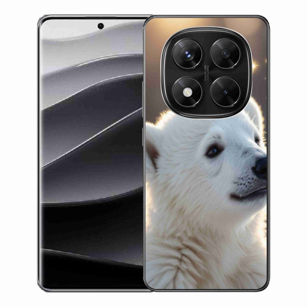 Gélový kryt mmCase na Xiaomi Redmi Note 14 Pre 5G/Poco X7 5G - ľadový medveď