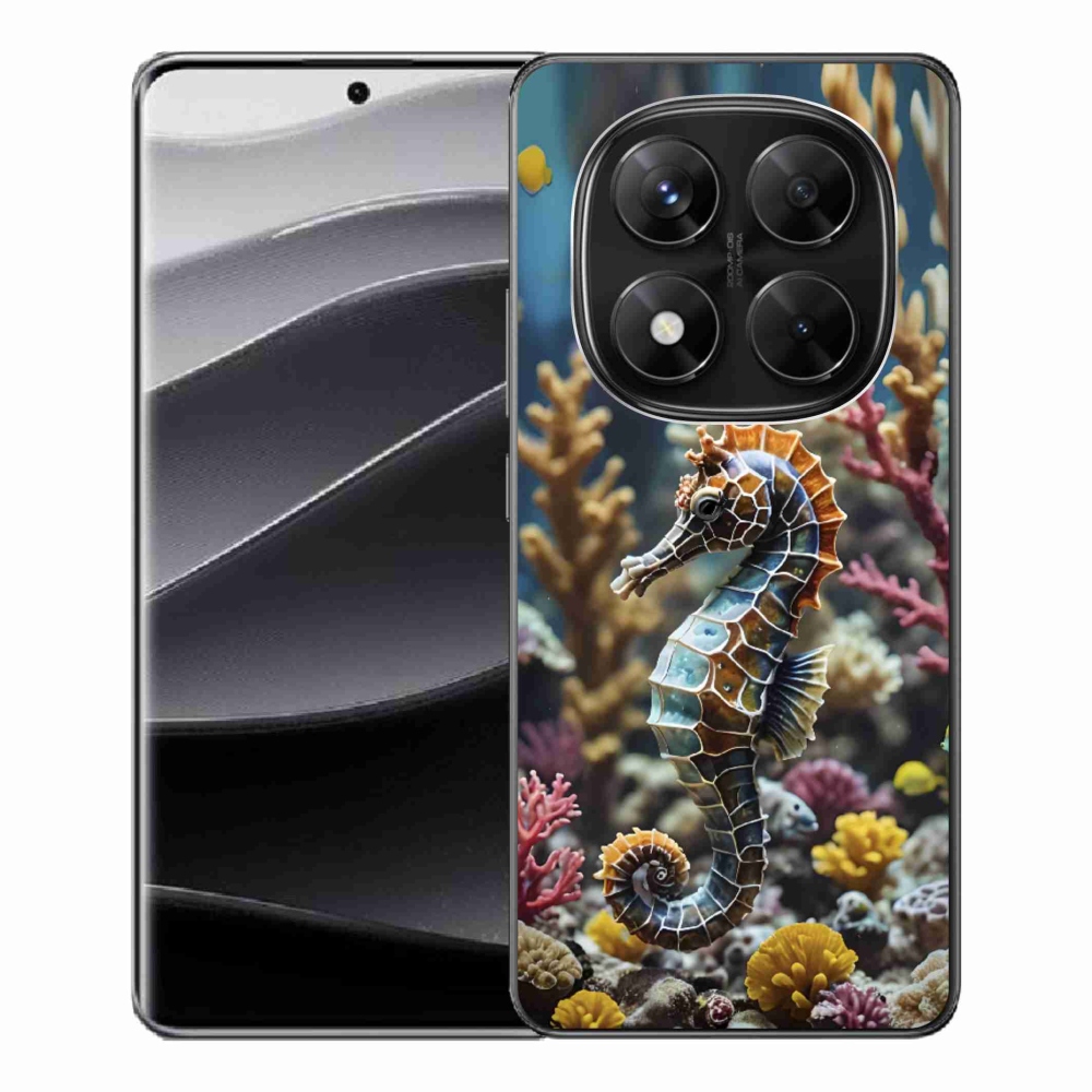 Gélový kryt mmCase na Xiaomi Redmi Note 14 Pre 5G/Poco X7 5G - morský koník 2