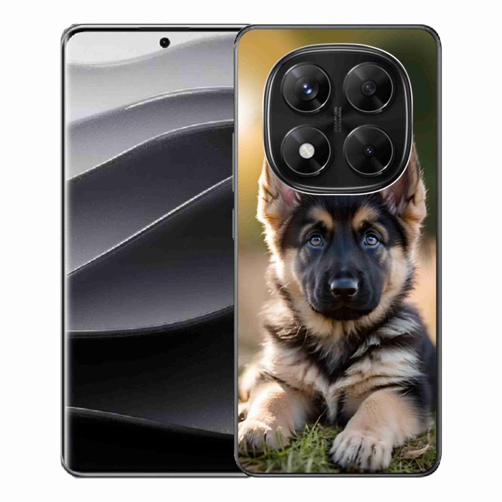 Gélový kryt mmCase na Xiaomi Redmi Note 14 Pre 5G/Poco X7 5G - nemecký ovčiak v prírode