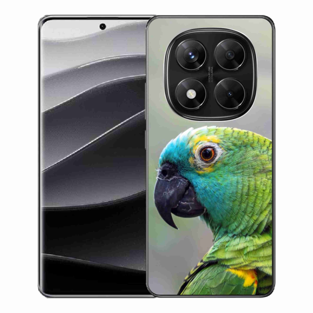 Gélový kryt mmCase na Xiaomi Redmi Note 14 Pre 5G/Poco X7 5G - papagáj amazoňan