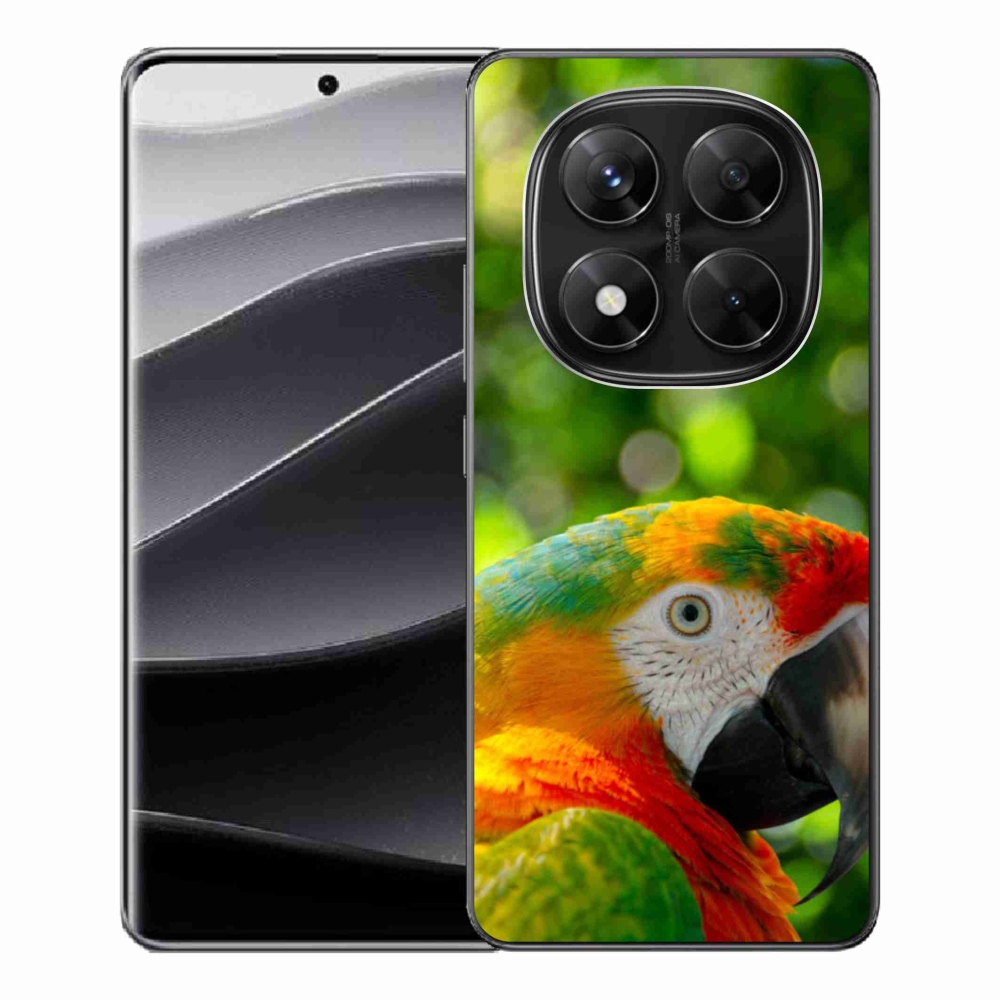 Gélový kryt mmCase na Xiaomi Redmi Note 14 Pre 5G/Poco X7 5G - papagáj ara 3