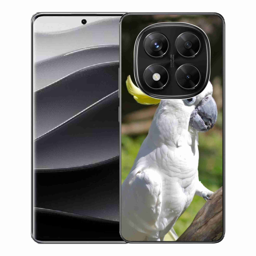Gélový kryt mmCase na Xiaomi Redmi Note 14 Pre 5G/Poco X7 5G - papagáj kakadu 2
