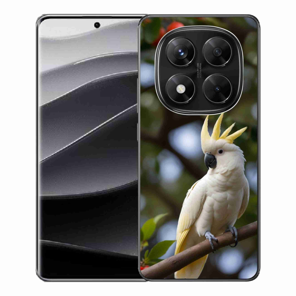 Gélový kryt mmCase na Xiaomi Redmi Note 14 Pre 5G/Poco X7 5G - papagáj kakadu 3
