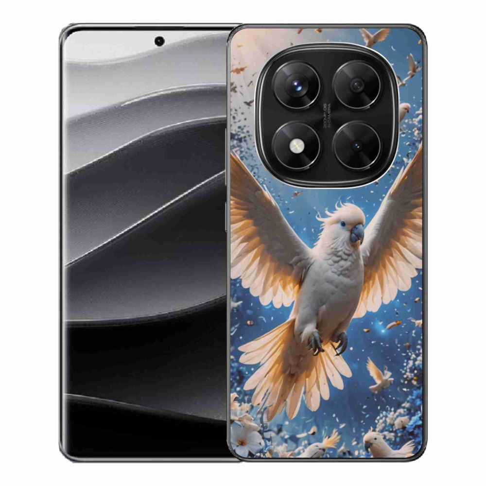 Gélový kryt mmCase na Xiaomi Redmi Note 14 Pre 5G/Poco X7 5G - papagáj kakadu