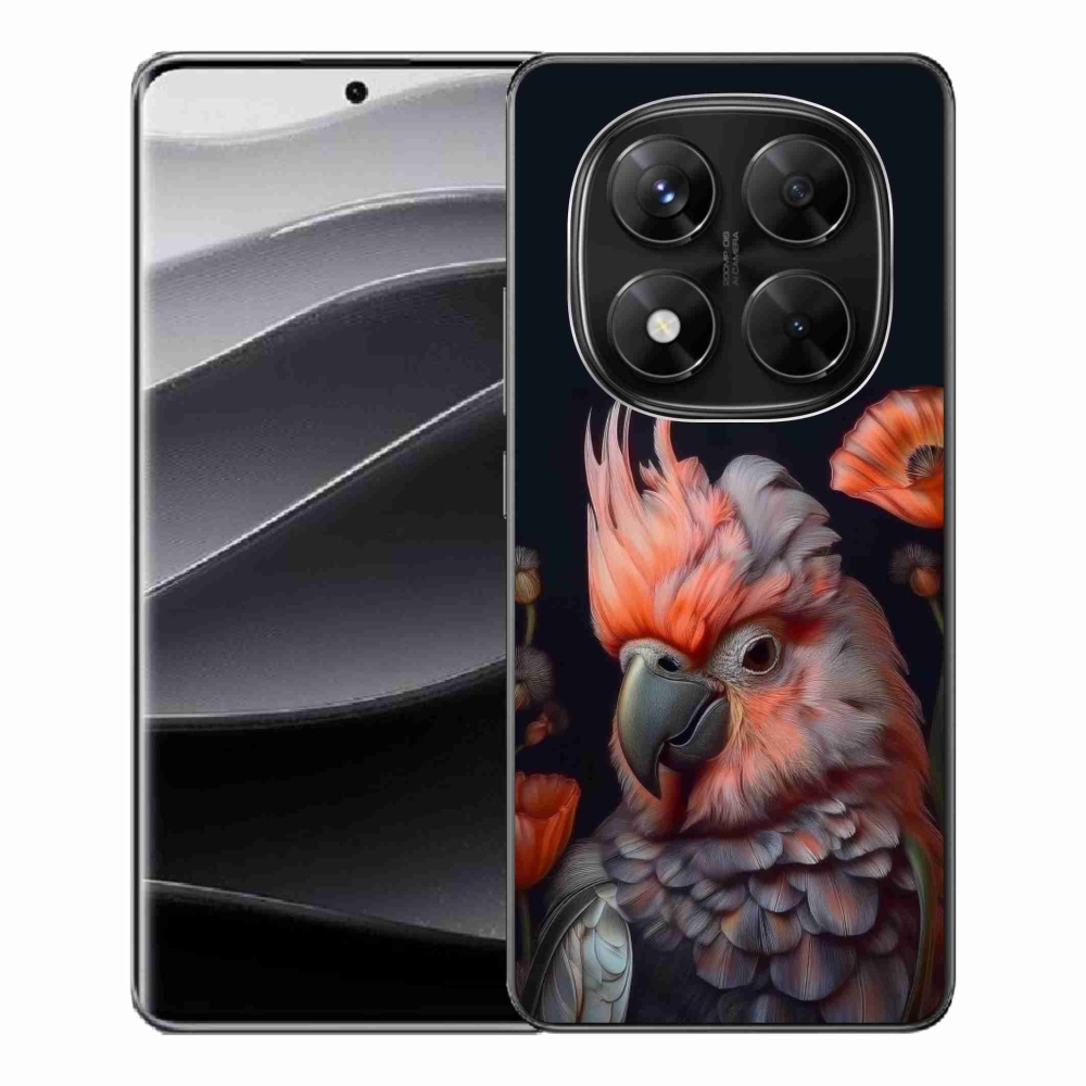 Gélový kryt mmCase na Xiaomi Redmi Note 14 Pre 5G/Poco X7 5G - papagáj kakadu vo farbách