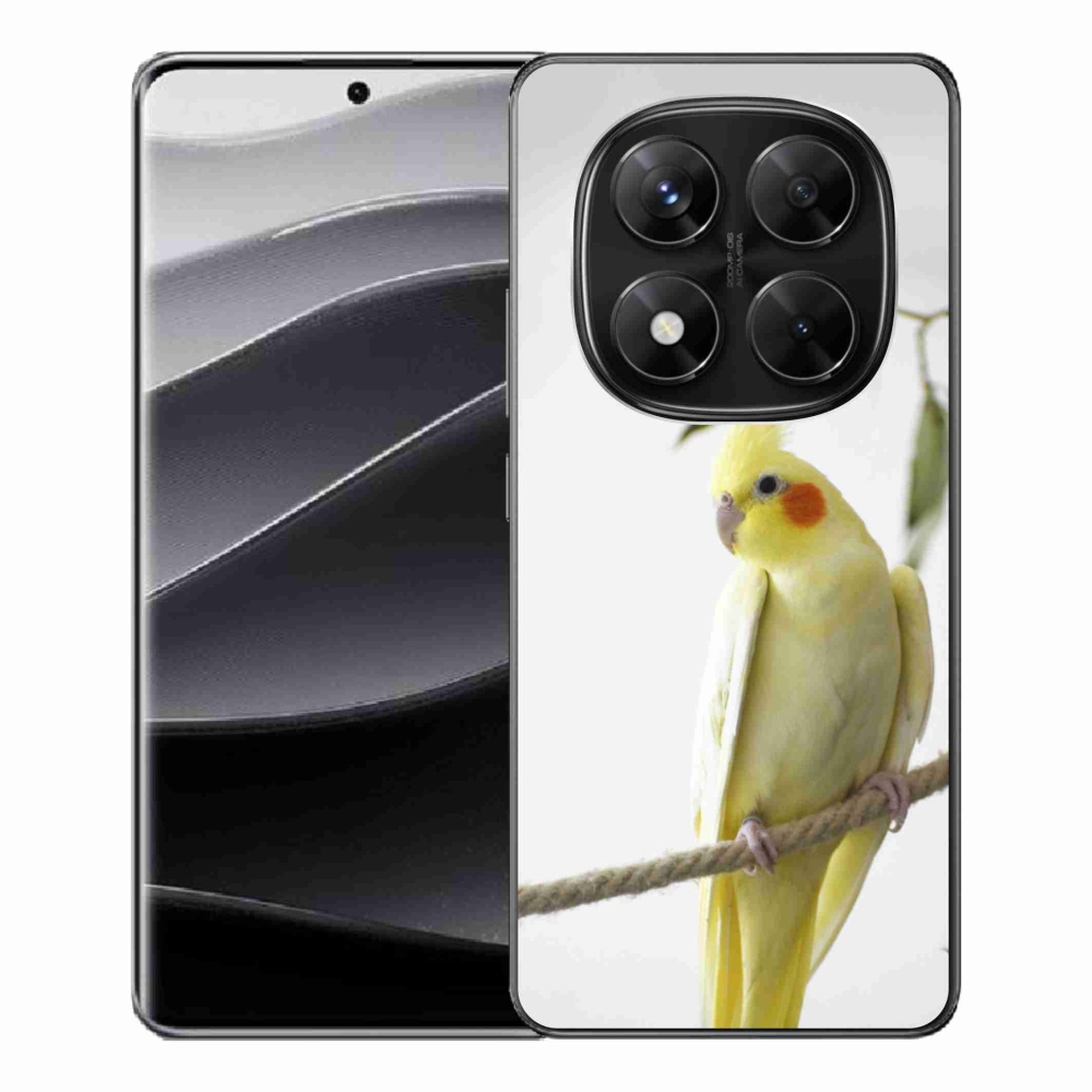 Gélový kryt mmCase na Xiaomi Redmi Note 14 Pre 5G/Poco X7 5G - papagáj korela chocholatá