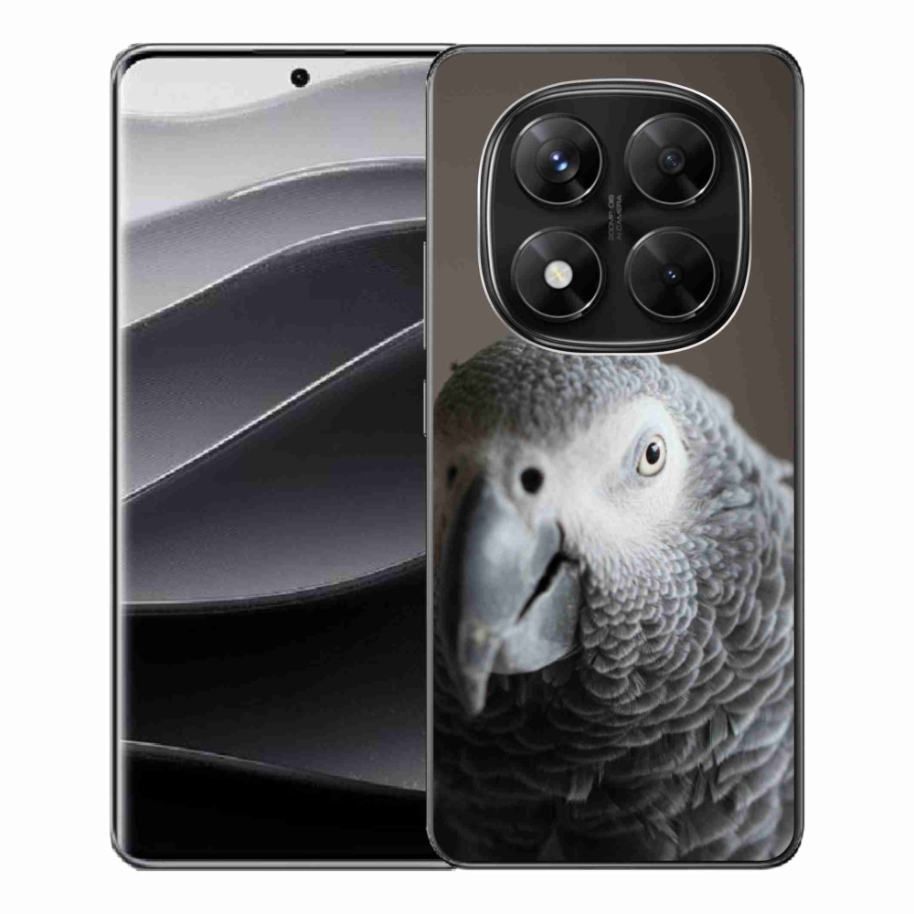 Gélový kryt mmCase na Xiaomi Redmi Note 14 Pre 5G/Poco X7 5G - papagáj žako 2
