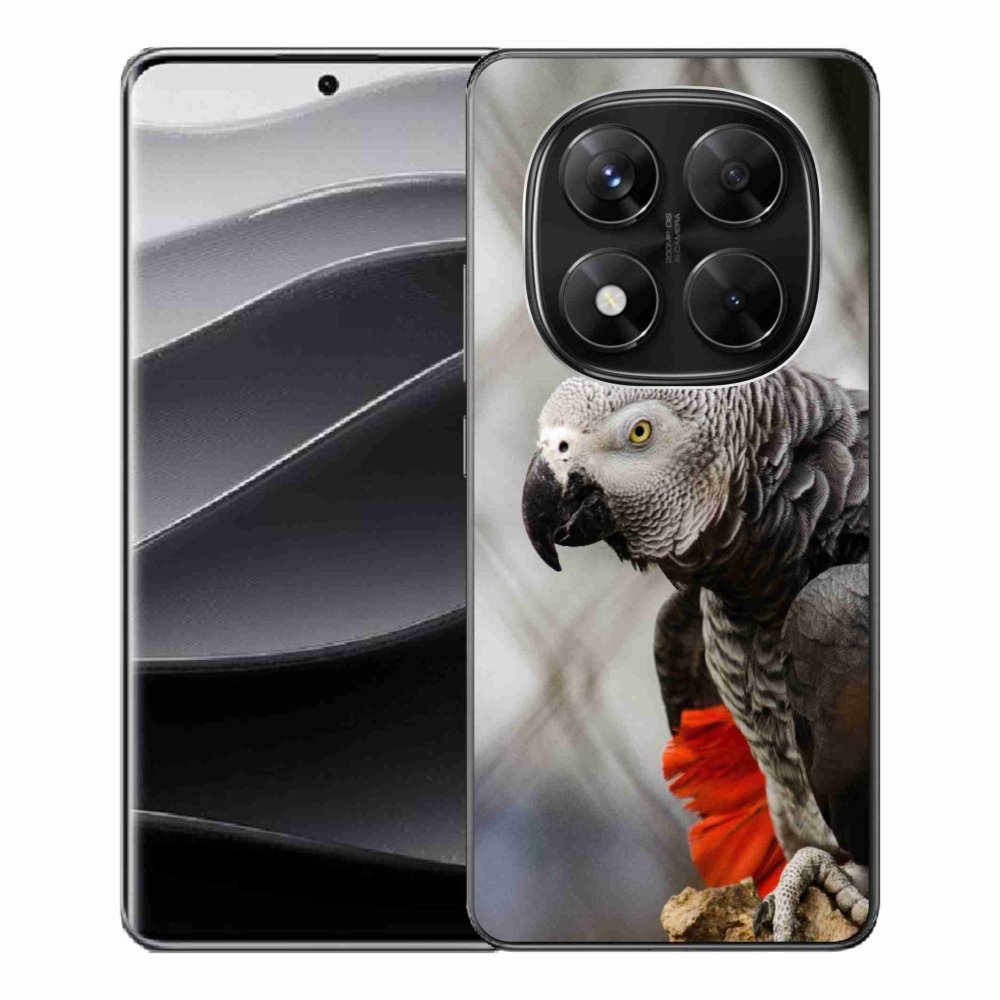 Gélový kryt mmCase na Xiaomi Redmi Note 14 Pre 5G/Poco X7 5G - papagáj žako 3