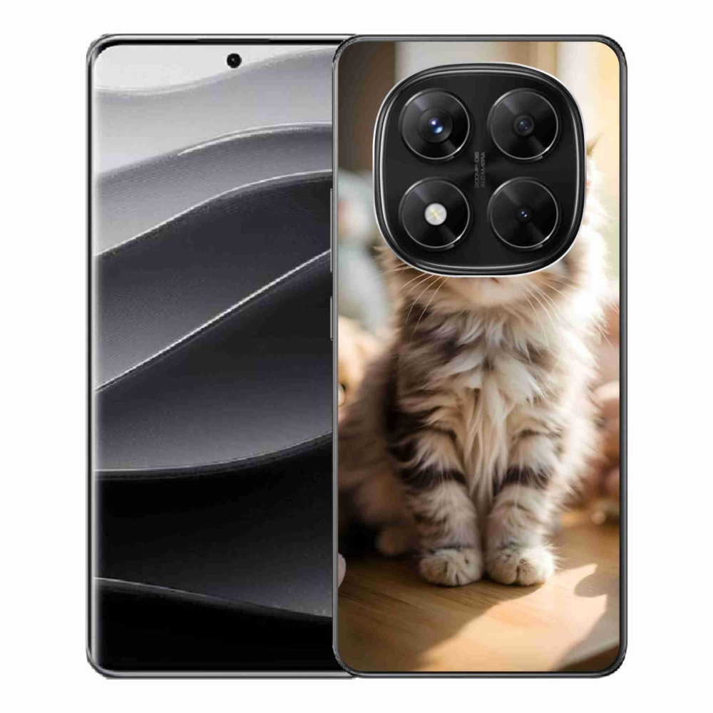 Gélový kryt mmCase na Xiaomi Redmi Note 14 Pre 5G/Poco X7 5G - roztomilé mačiatko 10