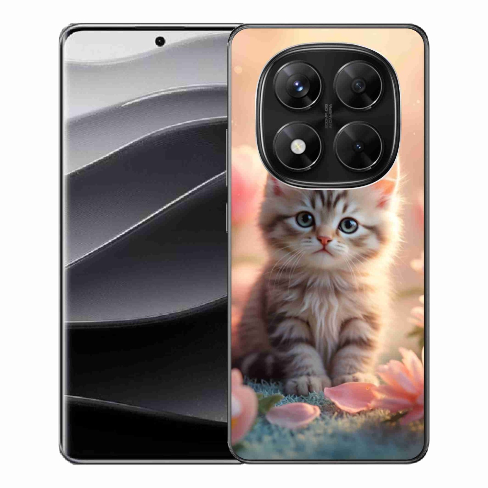 Gélový kryt mmCase na Xiaomi Redmi Note 14 Pre 5G/Poco X7 5G - roztomilé mačiatko 8