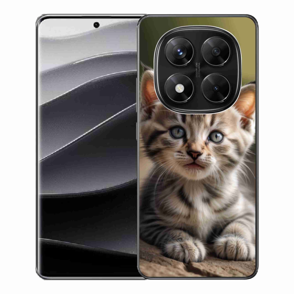 Gélový kryt mmCase na Xiaomi Redmi Note 14 Pre 5G/Poco X7 5G - roztomilé mačiatko 9