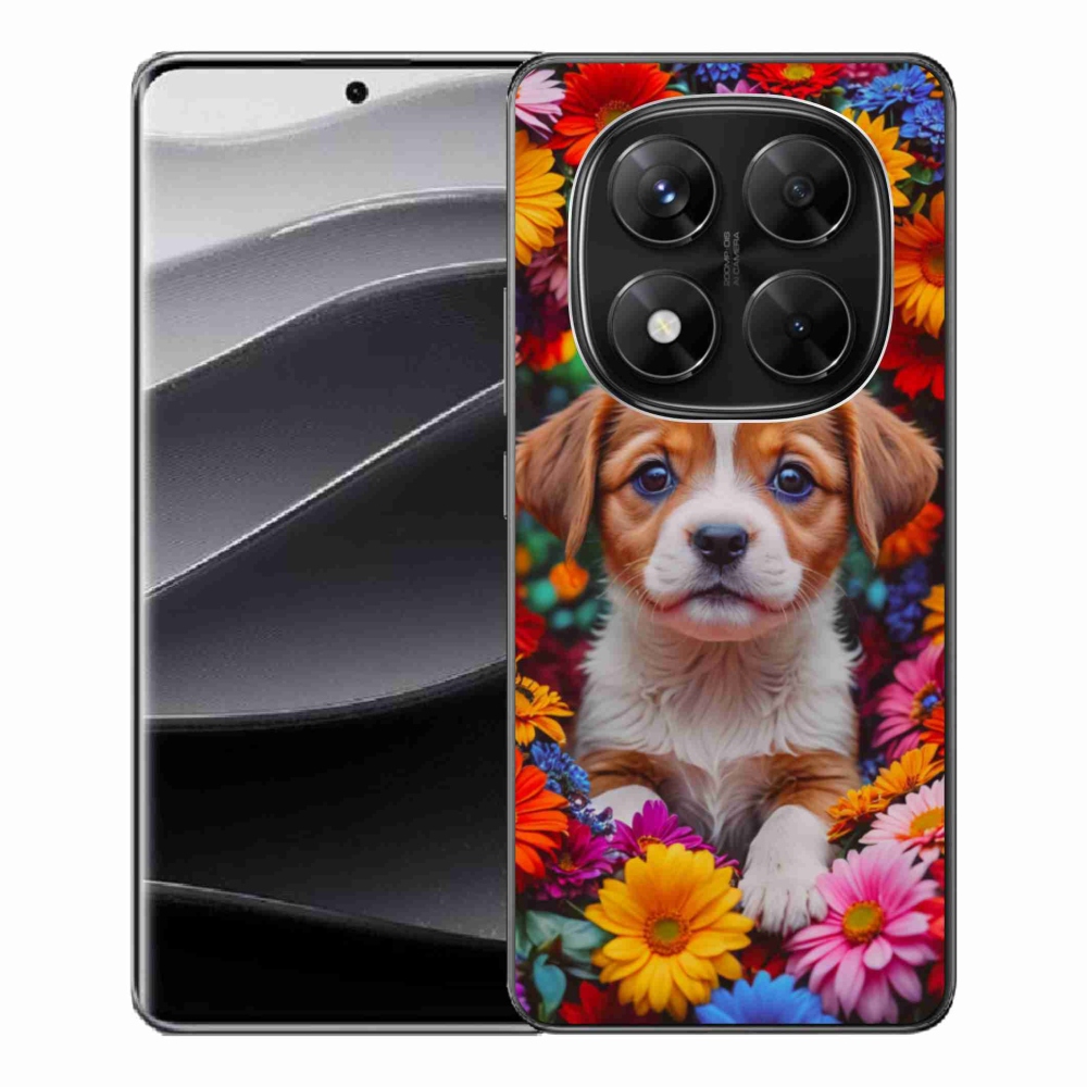 Gélový kryt mmCase na Xiaomi Redmi Note 14 Pre 5G/Poco X7 5G - roztomilé šteňa