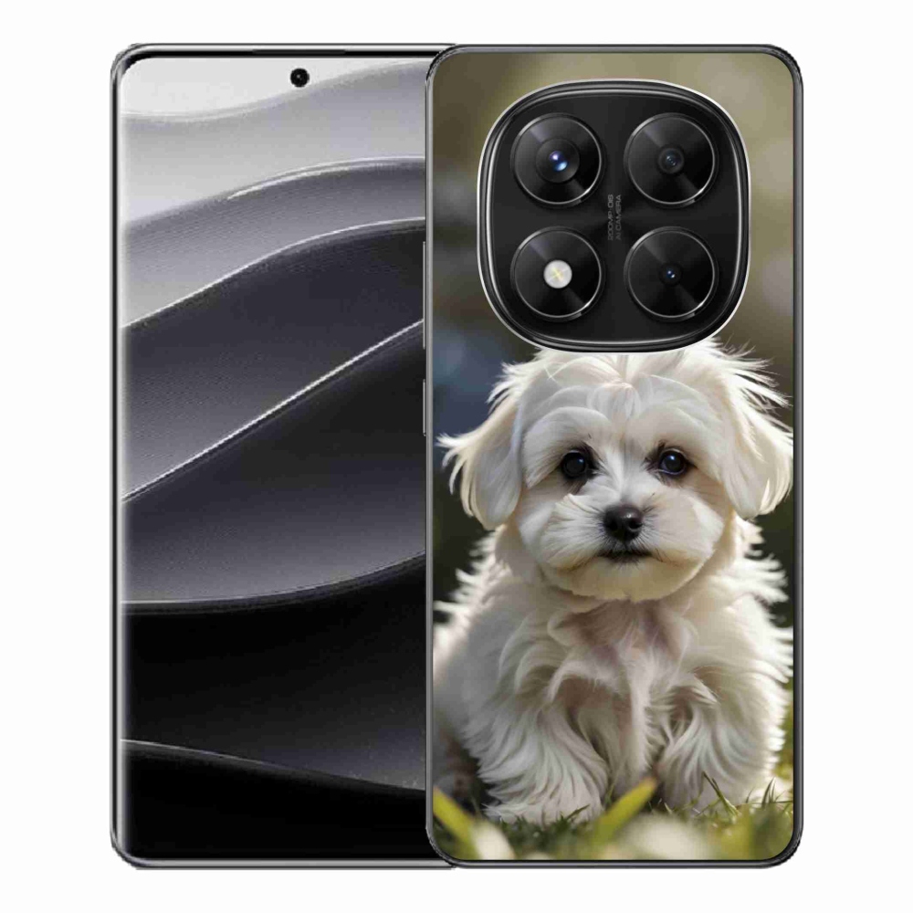 Gélový kryt mmCase na Xiaomi Redmi Note 14 Pre 5G/Poco X7 5G - roztomilý maltézsky psík