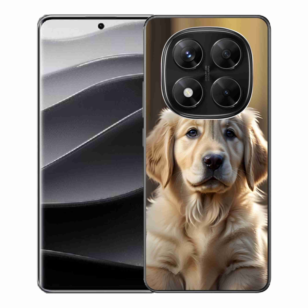 Gélový kryt mmCase na Xiaomi Redmi Note 14 Pre 5G/Poco X7 5G - roztomilý zlatý retriever