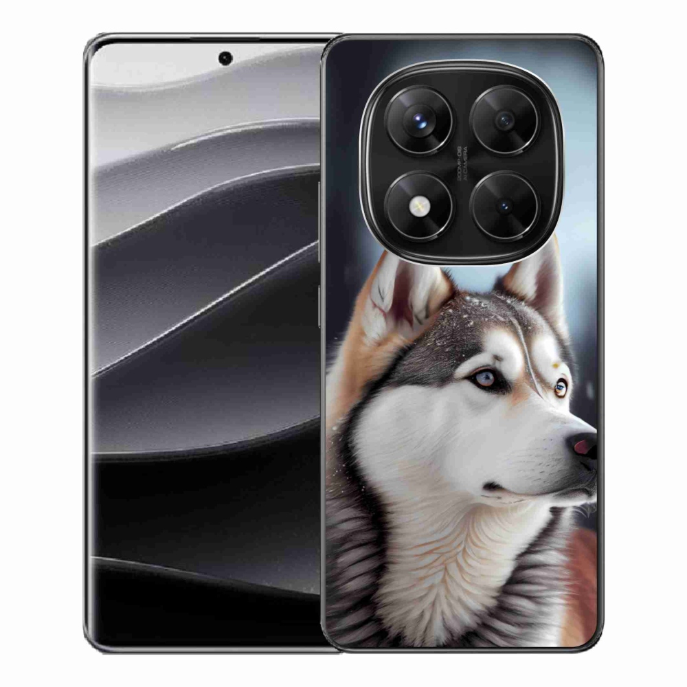 Gélový kryt mmCase na Xiaomi Redmi Note 14 Pre 5G/Poco X7 5G - sibírsky husky