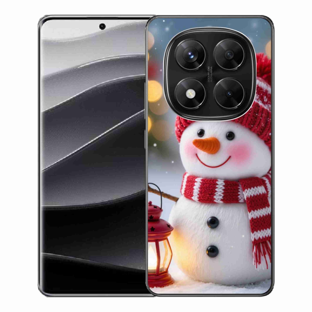Gélový kryt mmCase na Xiaomi Redmi Note 14 Pre 5G/Poco X7 5G - snehuliak 2