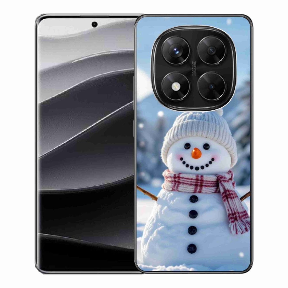 Gélový kryt mmCase na Xiaomi Redmi Note 14 Pre 5G/Poco X7 5G - snehuliak 3
