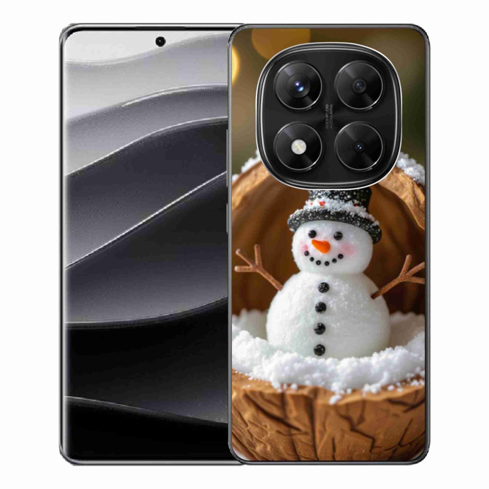 Gélový kryt mmCase na Xiaomi Redmi Note 14 Pre 5G/Poco X7 5G - snehuliak 4