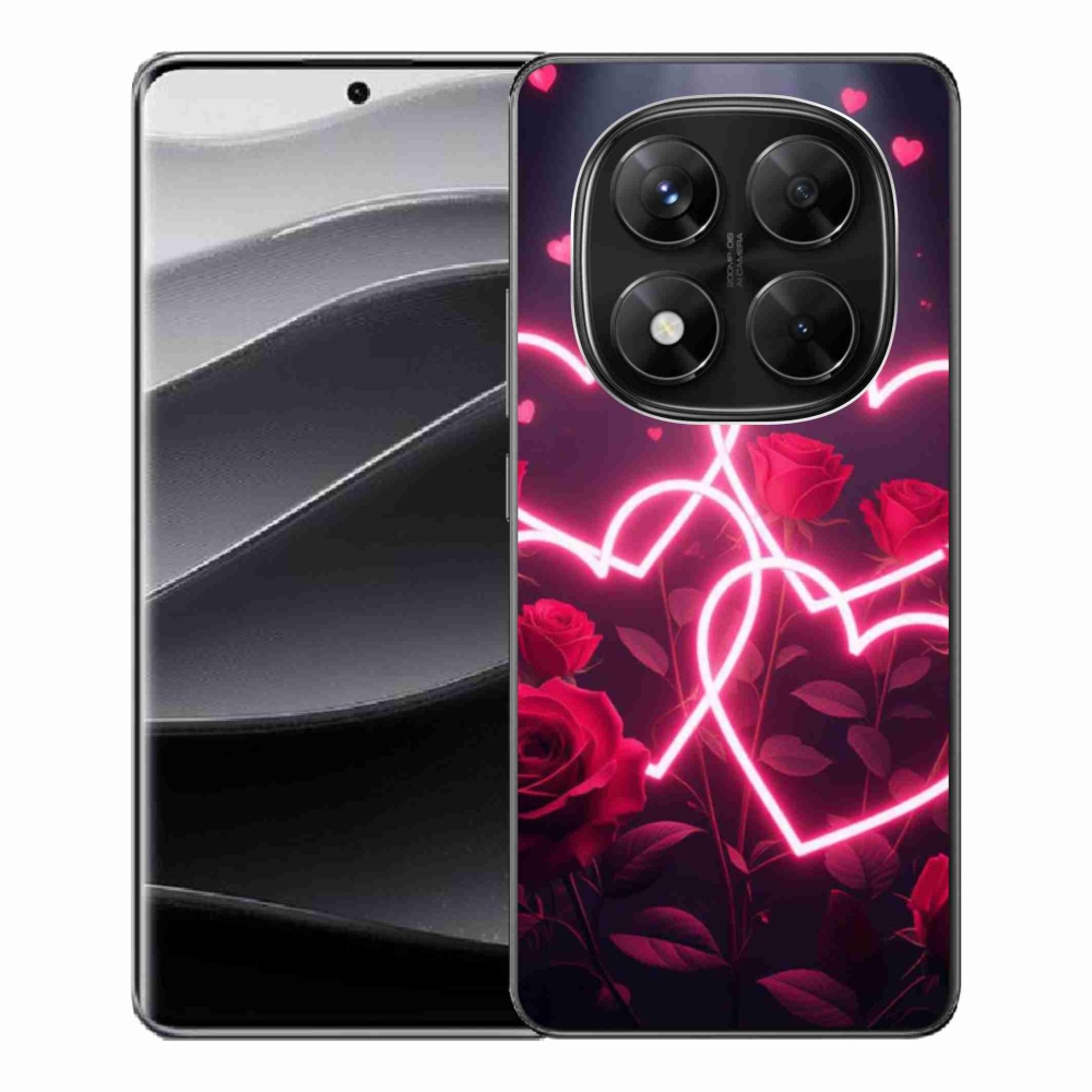 Gélový kryt mmCase na Xiaomi Redmi Note 14 Pre 5G/Poco X7 5G - srdce lásky