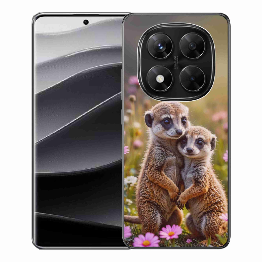 Gélový kryt mmCase na Xiaomi Redmi Note 14 Pre 5G/Poco X7 5G - surikatí duo