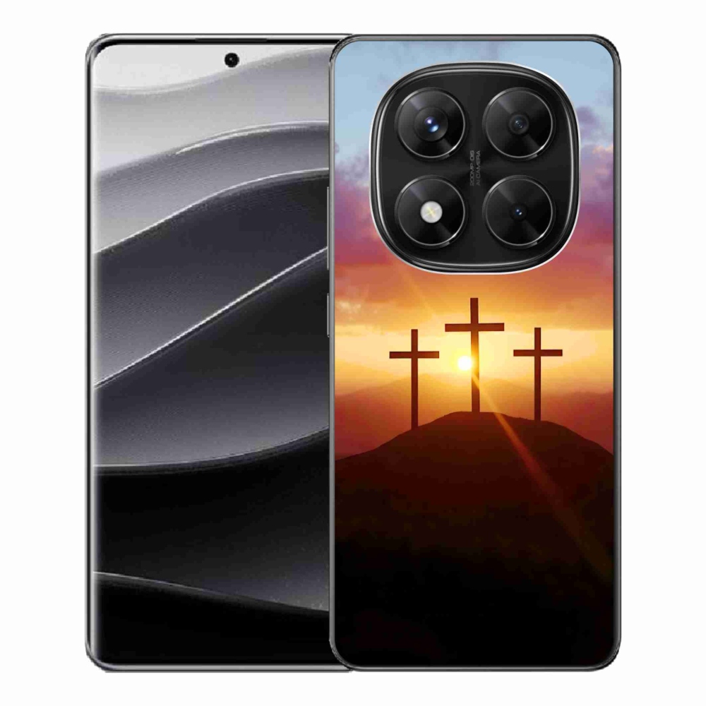 Gélový kryt mmCase na Xiaomi Redmi Note 14 Pre 5G/Poco X7 5G - tri kríža