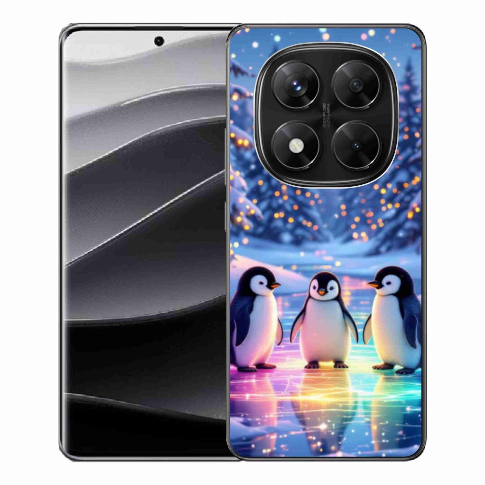 Gélový kryt mmCase na Xiaomi Redmi Note 14 Pre 5G/Poco X7 5G - tučniaky