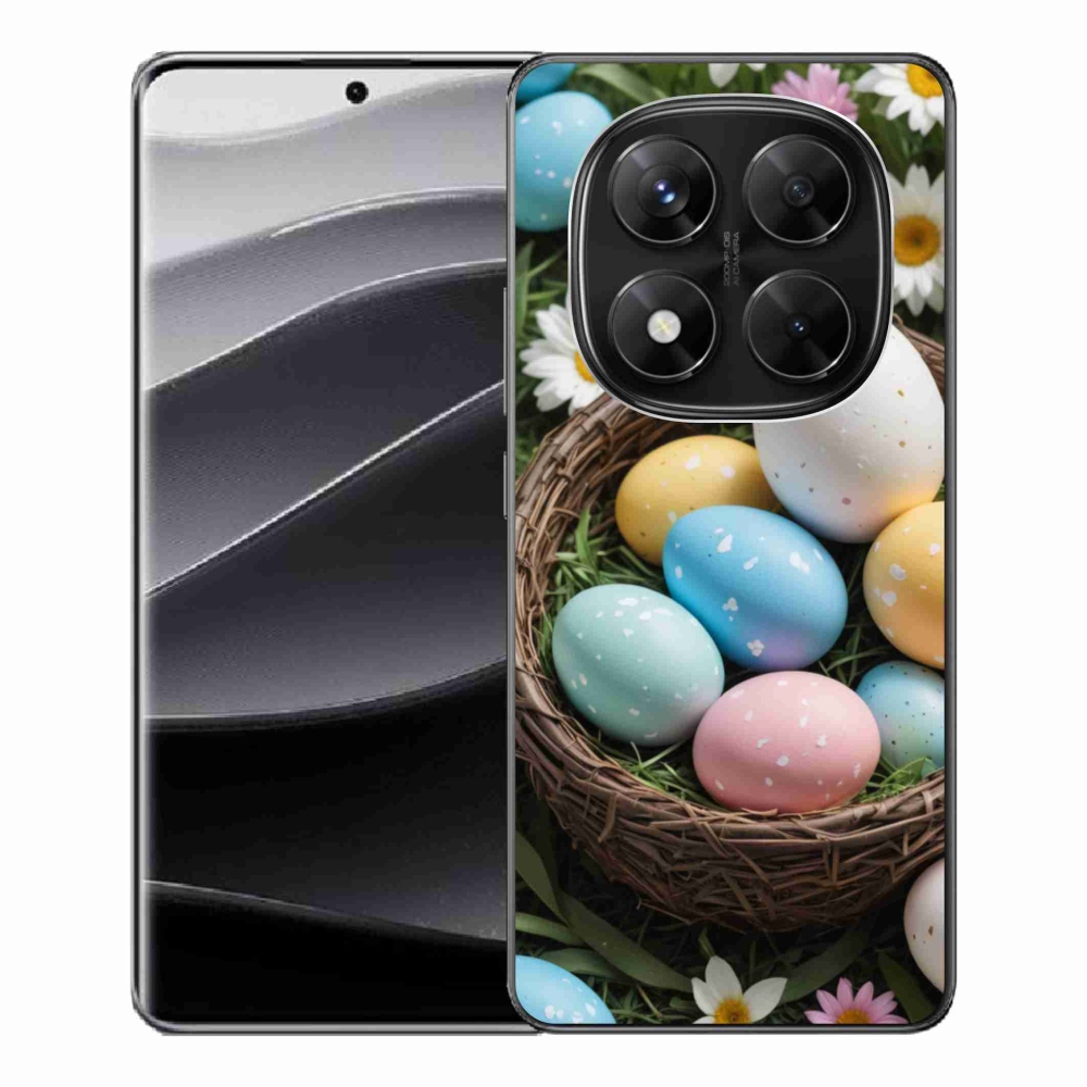 Gélový kryt mmCase na Xiaomi Redmi Note 14 Pre 5G/Poco X7 5G - veľkonočné vajíčka 2