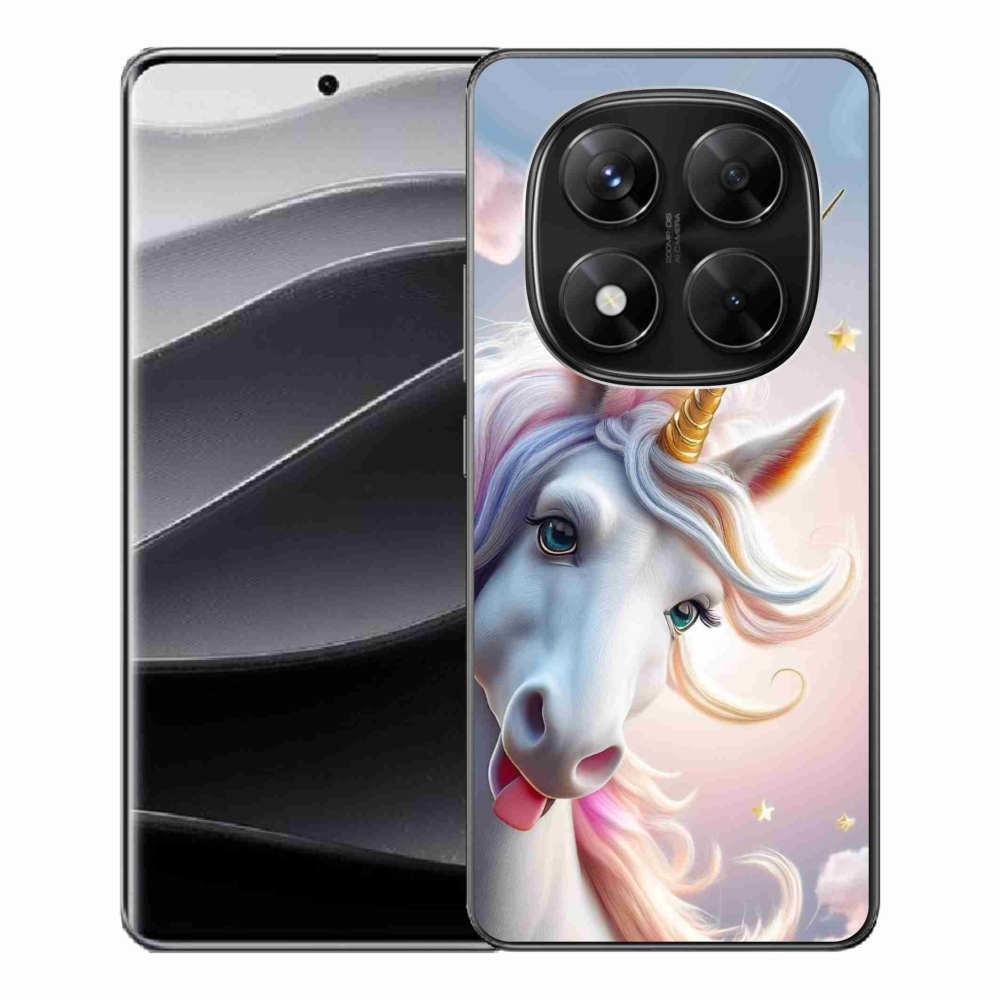 Gélový kryt mmCase na Xiaomi Redmi Note 14 Pre 5G/Poco X7 5G - veselý jednorožec