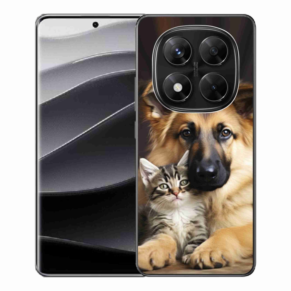 Gélový kryt mmCase na Xiaomi Redmi Note 14 Pre 5G/Poco X7 5G - zvieracie priateľstvo