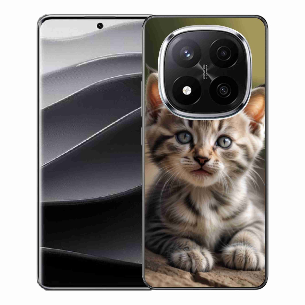 Gélový kryt mmCase na Xiaomi Redmi Note 14 Pro+ 5G - roztomilé mačiatko 9