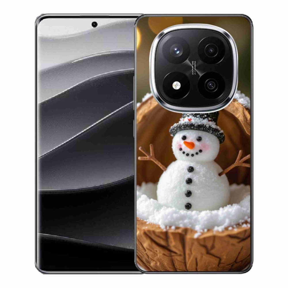 Gélový kryt mmCase na Xiaomi Redmi Note 14 Pro+ 5G - snehuliak 4