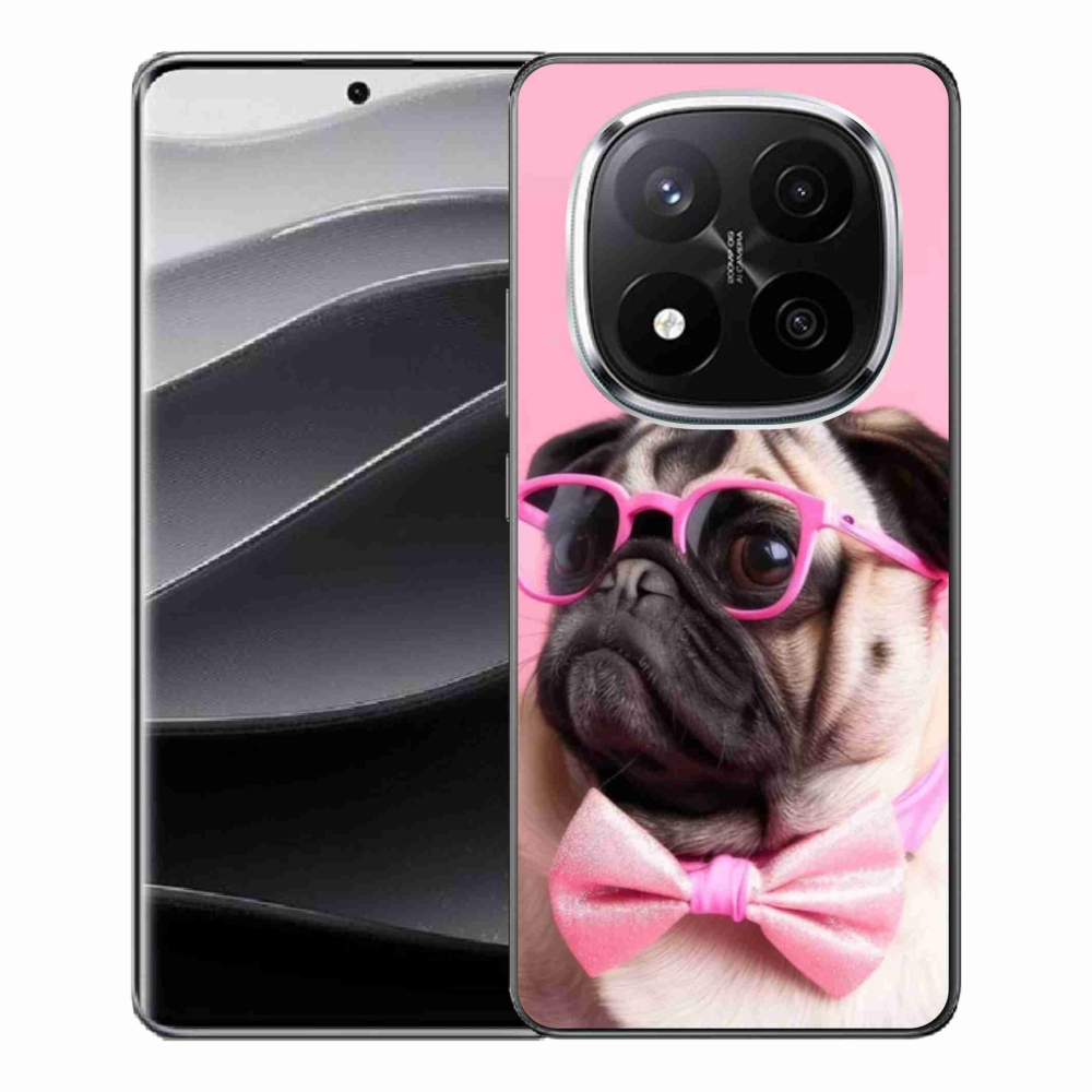 Gélový kryt mmCase na Xiaomi Redmi Note 14 Pro+ 5G - štýlový mops