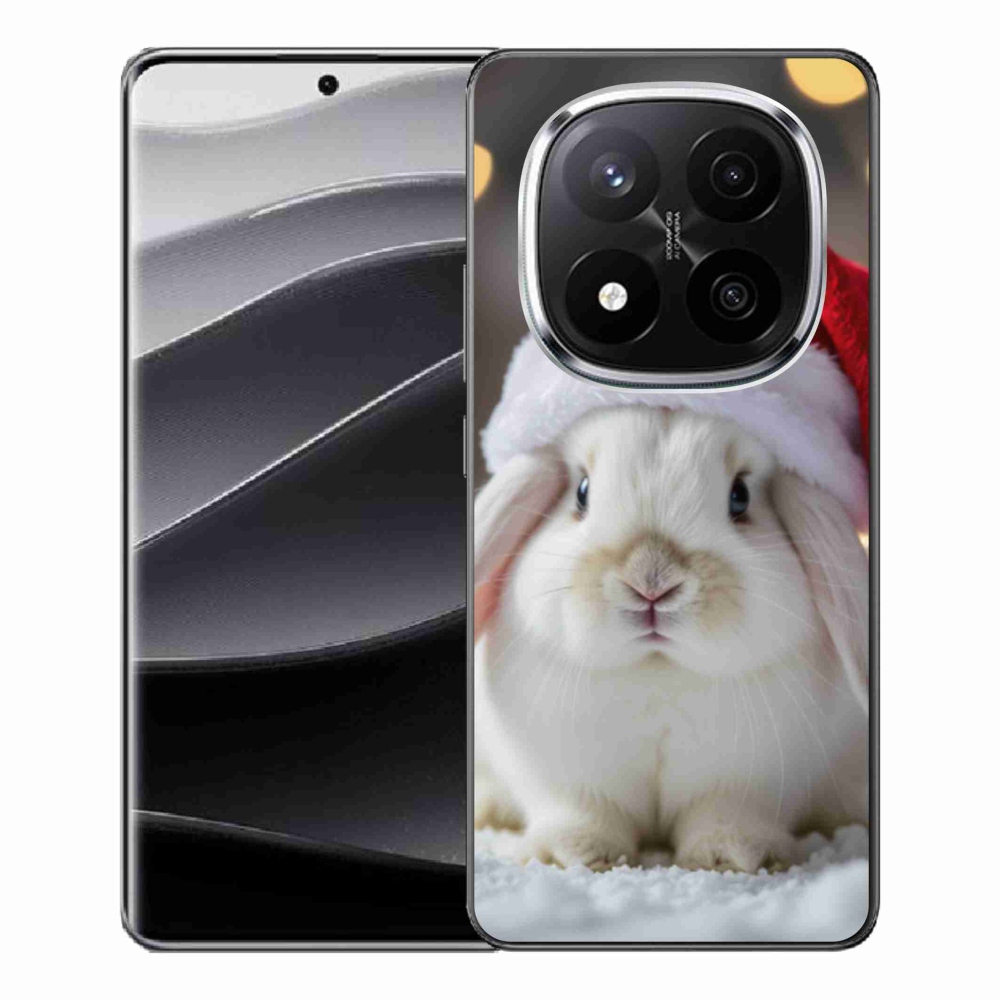 Gélový kryt mmCase na Xiaomi Redmi Note 14 Pro+ 5G - vianočný králik
