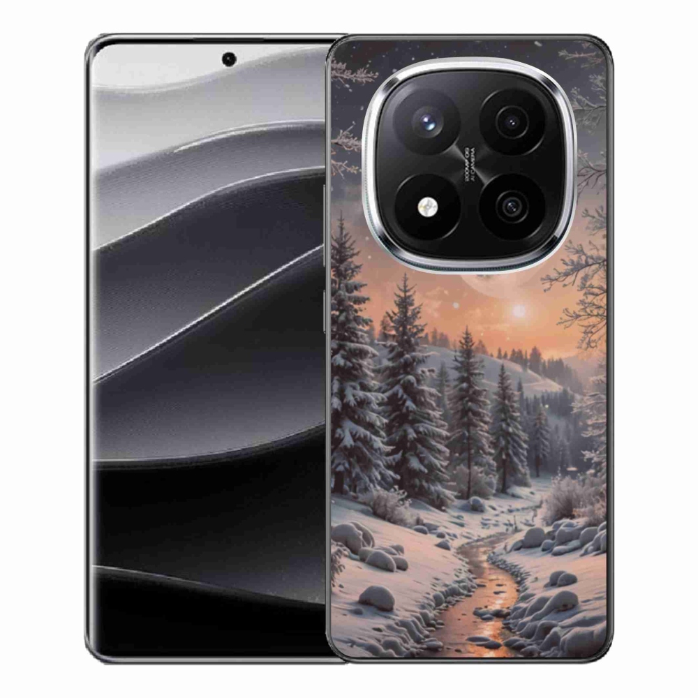 Gélový kryt mmCase na Xiaomi Redmi Note 14 Pro+ 5G - zimná krajina 2