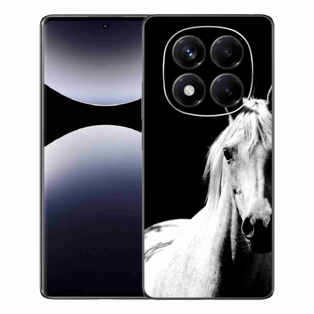 Gélový kryt mmCase na Xiaomi Redmi Note 14 Pro - biely kôň 5